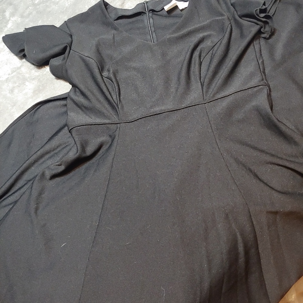 Long Black Performance Dress
